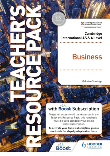 Cambridge International AS & A Level Business Skills Workbook